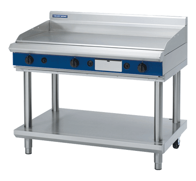 Blue Seal GP518 - LS 1200mm GAS GRIDDLE - LEG STAND