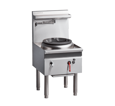 Cobra CW1H-C - 600mm Gas Waterless Wok with 1 Chimney burner
