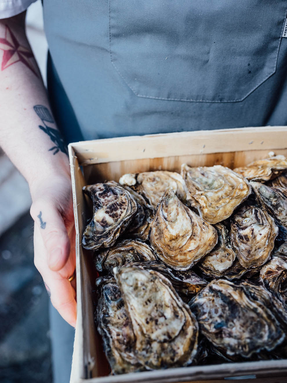 Caviar, Foie gras, ostrur og bouillabaisse í Fútastovu