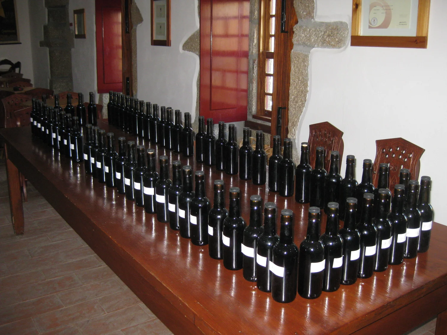 The arduous task of blending, only for the talented winemaker! 