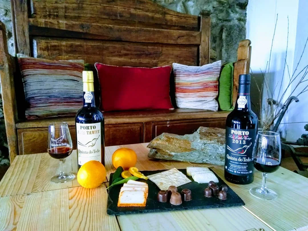 Food and wine pairing is such a plus when tasting.