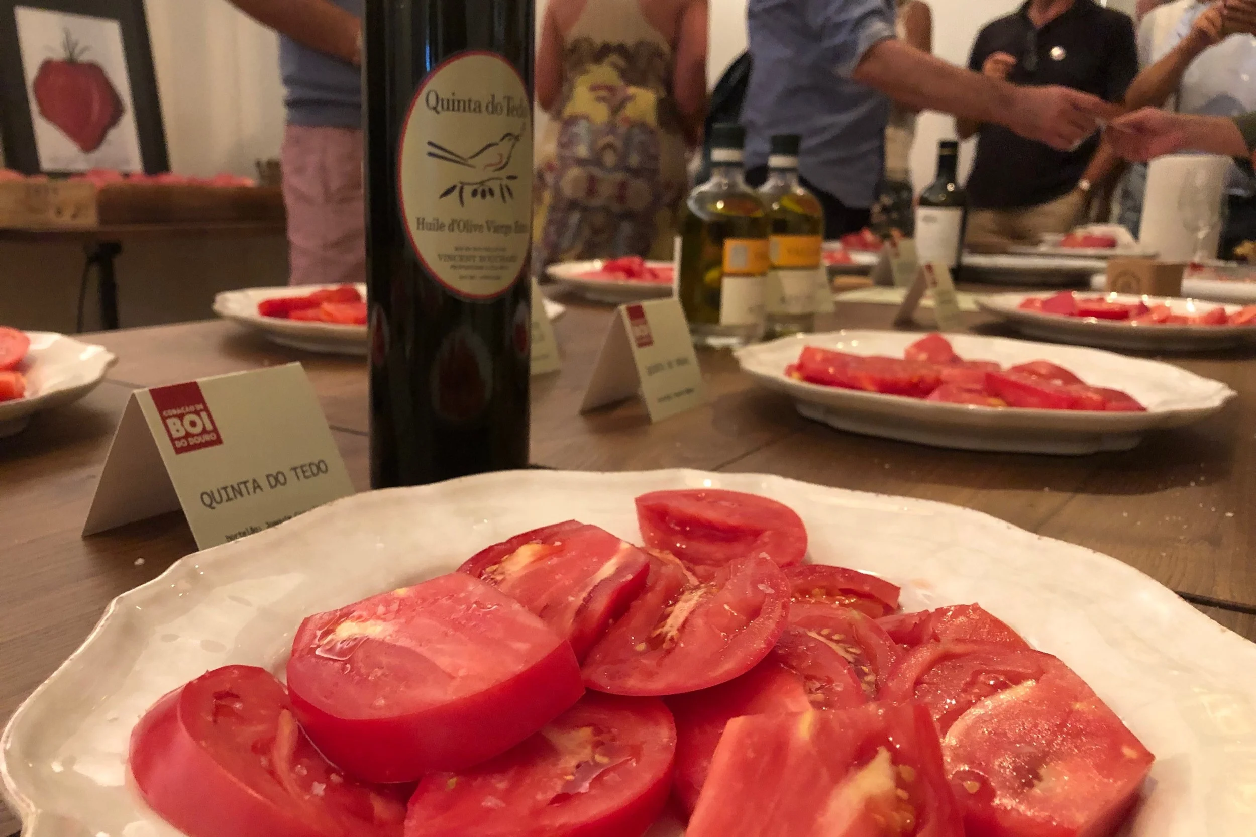 Entry at annua l Beefsteak Tomato Competition at Quinta do Ventozelo - a seriously delicious event.