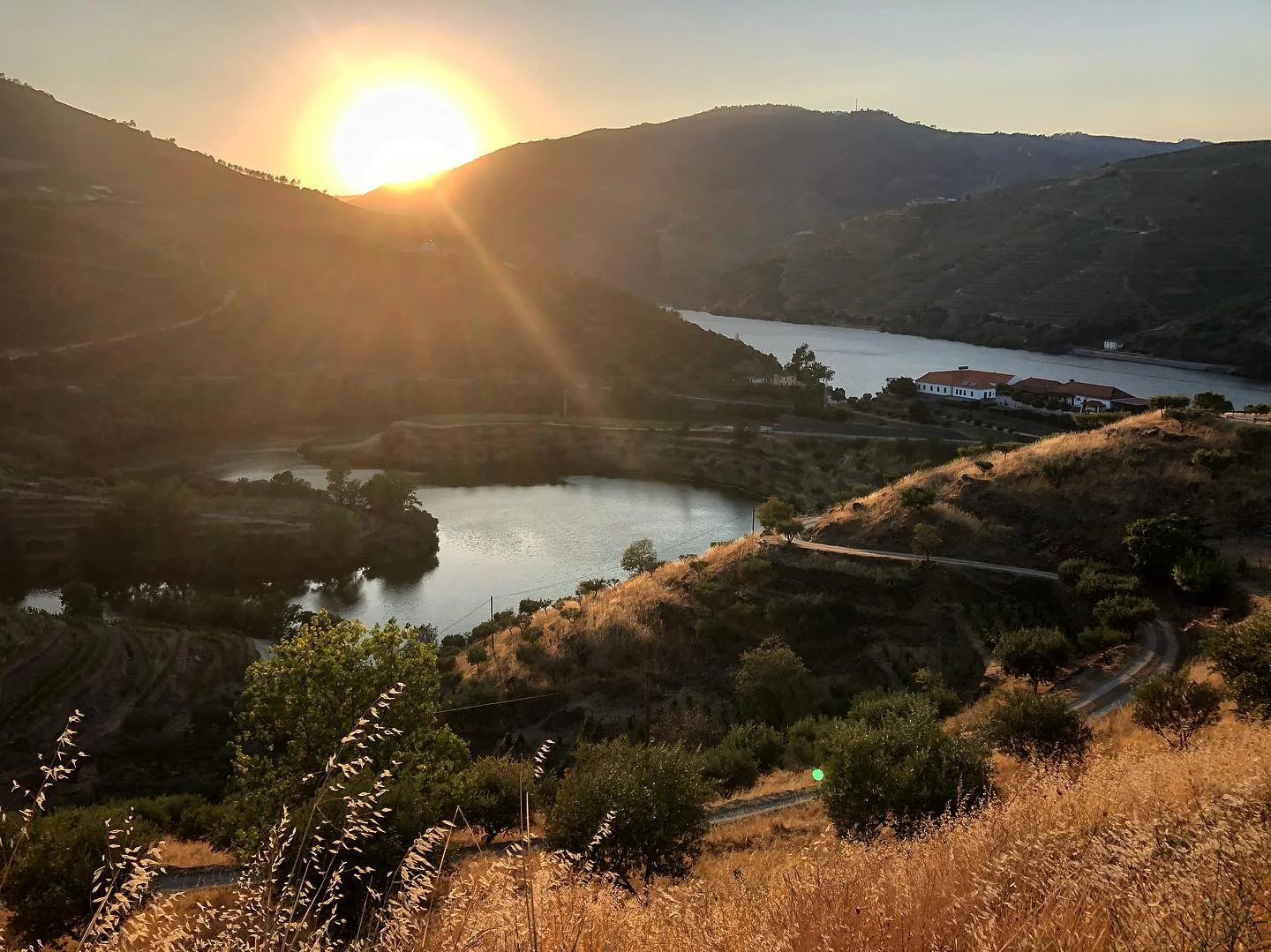 A late August day comes to an end on the Tedo!