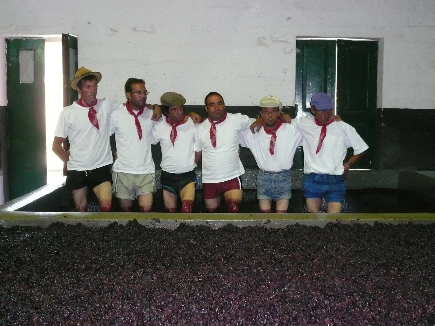  Our hard workers posing for a photo. 