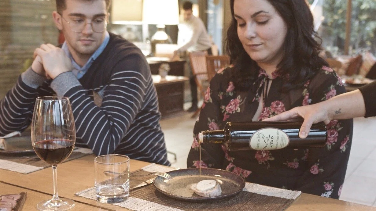   … or simply sopped up by fresh bread, as is the iconic way to start any tapas dining experience at our Bistro Terrace!  