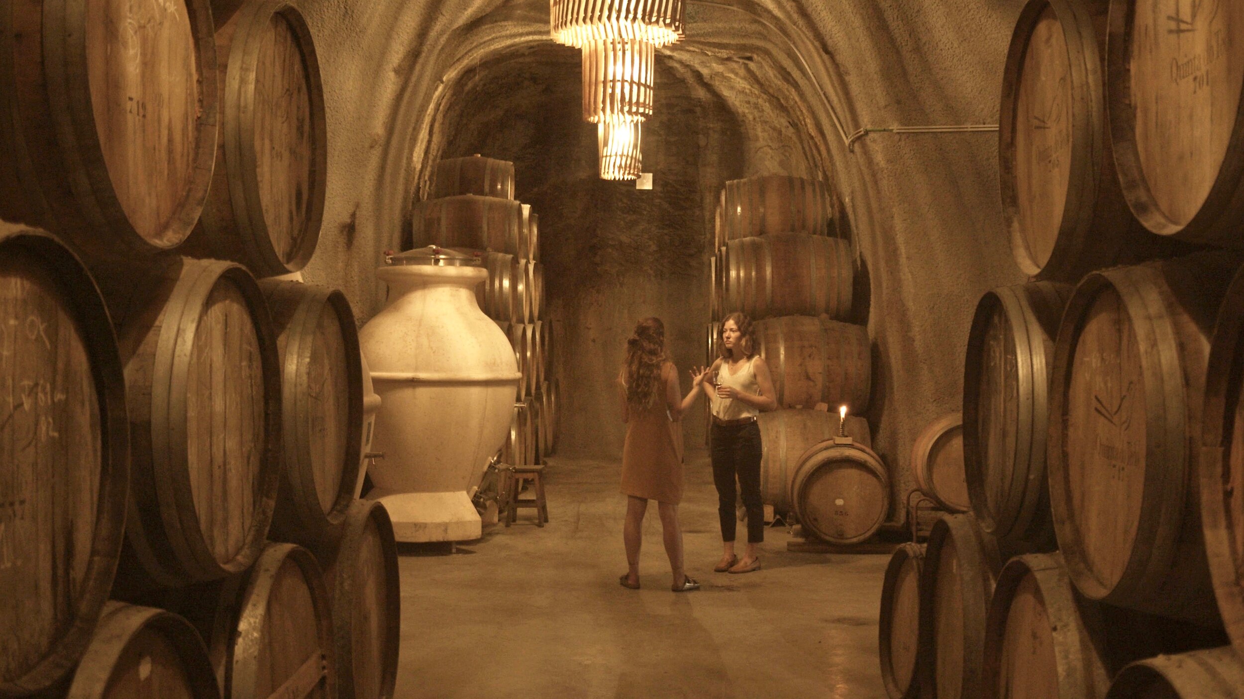 Check out the moody lighting in our Underground Wine Gallery!  (Copy)