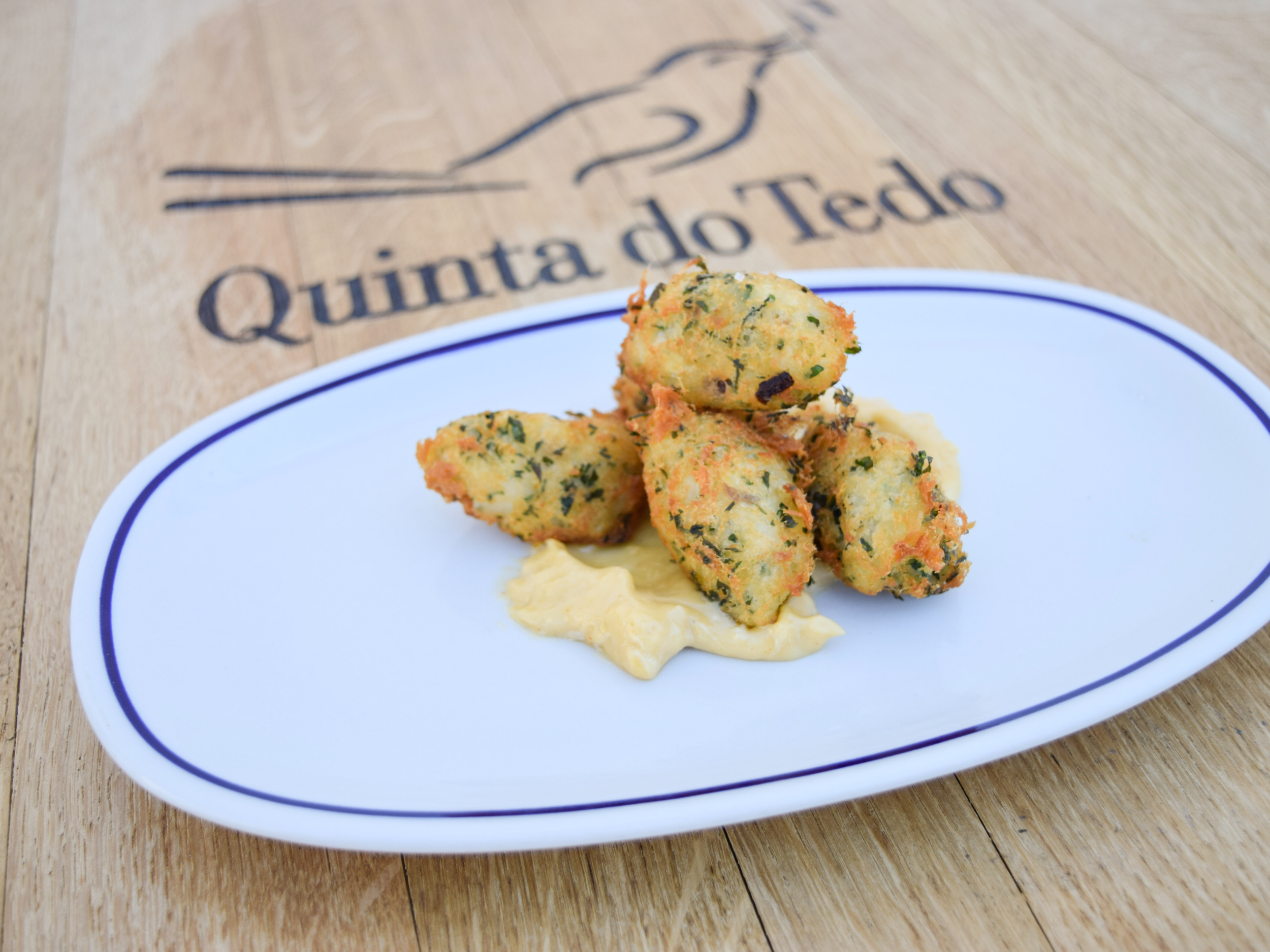 Traditional Codfish Fritters at Bistro Terrace