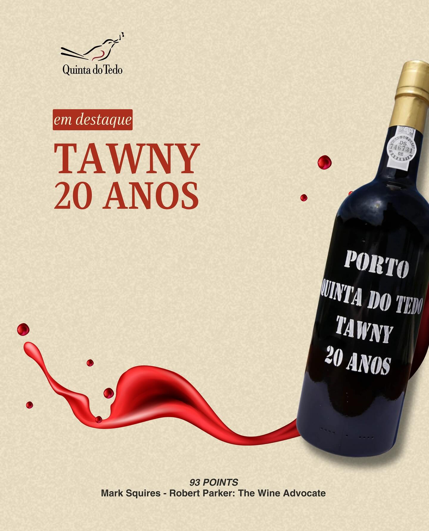 ᴘᴛ 𝗠𝗮𝘀𝘁𝗲𝗿𝗰𝗹𝗮𝘀𝘀 𝗣𝗼𝗿𝘁𝗼 𝗧𝗮𝘄𝗻𝘆 𝟮𝟬 𝗔𝗻𝗼𝘀 | Port Wine Experience

O nosso Porto Tawny 20 Anos vai estar em destaque no Port Wine Experience, no pr&oacute;ximo s&aacute;bado.
A prova deste vinho vai decorrer num formato de mastercl