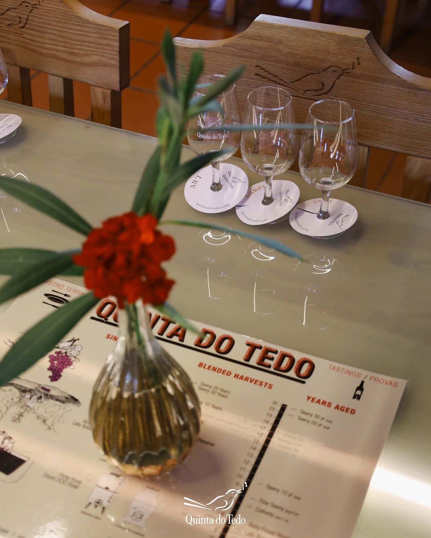 ᴘᴛ Queremos partilhar a hist&oacute;ria da nossa Quinta e dos nossos vinhos consigo! 🍇

Deixe-se guiar pelos aromas, sabores e tradi&ccedil;&otilde;es na nossa sala de provas. 📍 Visite-nos e brinde &agrave; vida com um copo de vinho Quinta do Tedo!