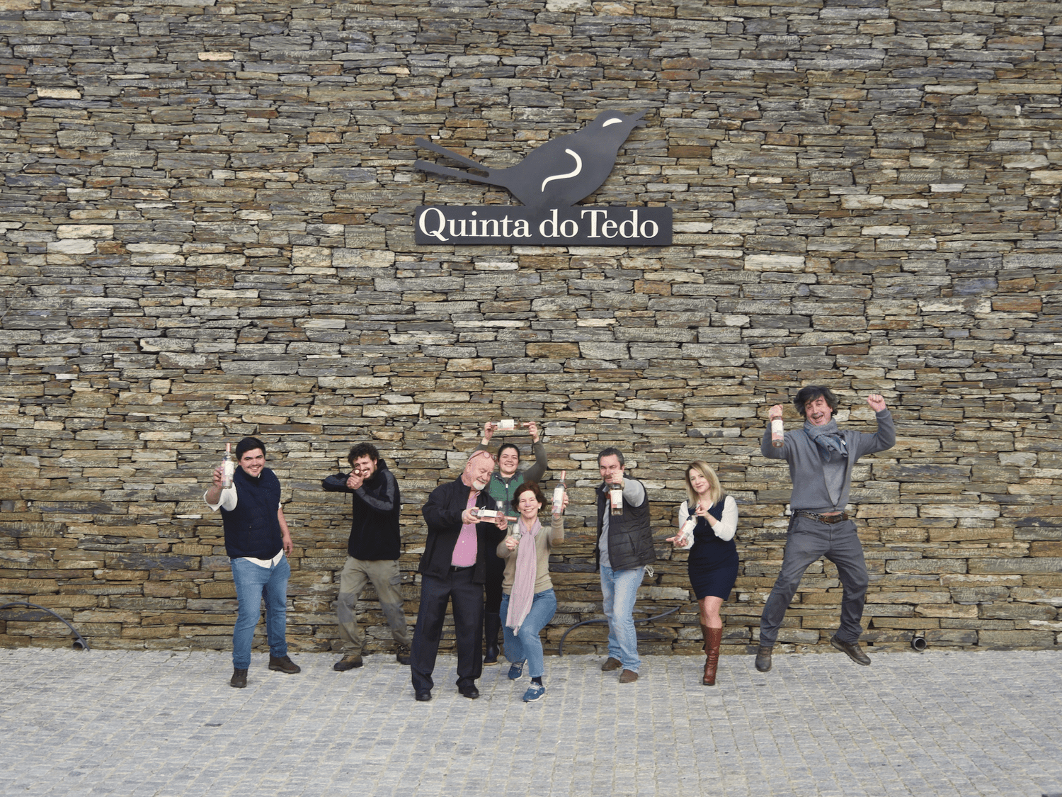 Team Tedo celebrates the launch of our Douro DOC Rosé!