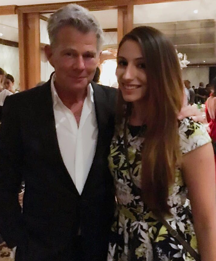 Natalie with David Foster