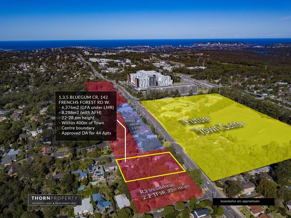 142 Frenchs Forest Rd West, 1–5 Bluegum Crescent, Frenchs Forest, NSW, 2086