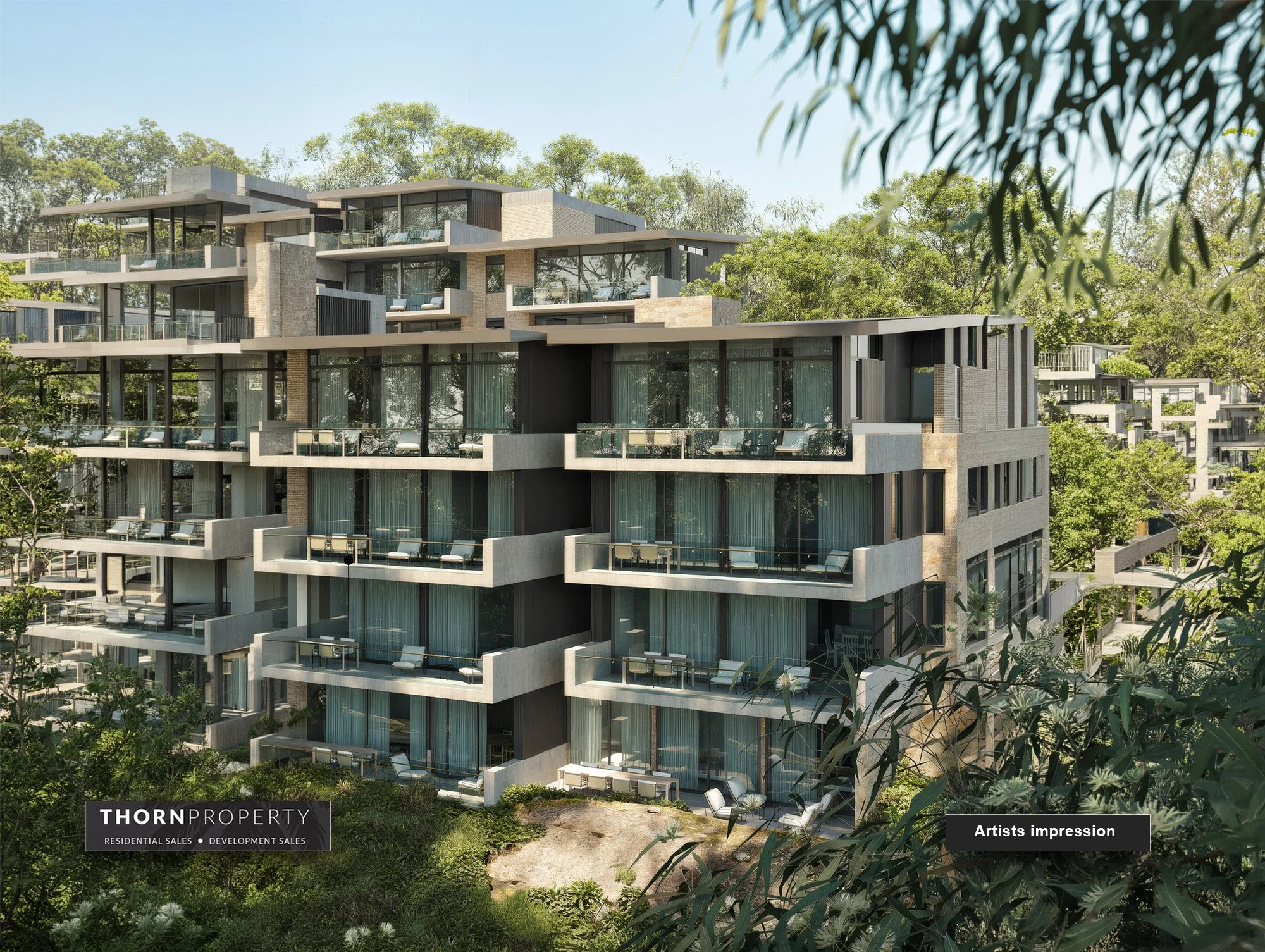 Medium rise building design on the Northern Beaches land at 12-14 Gladys Ave, Frenchs Forest