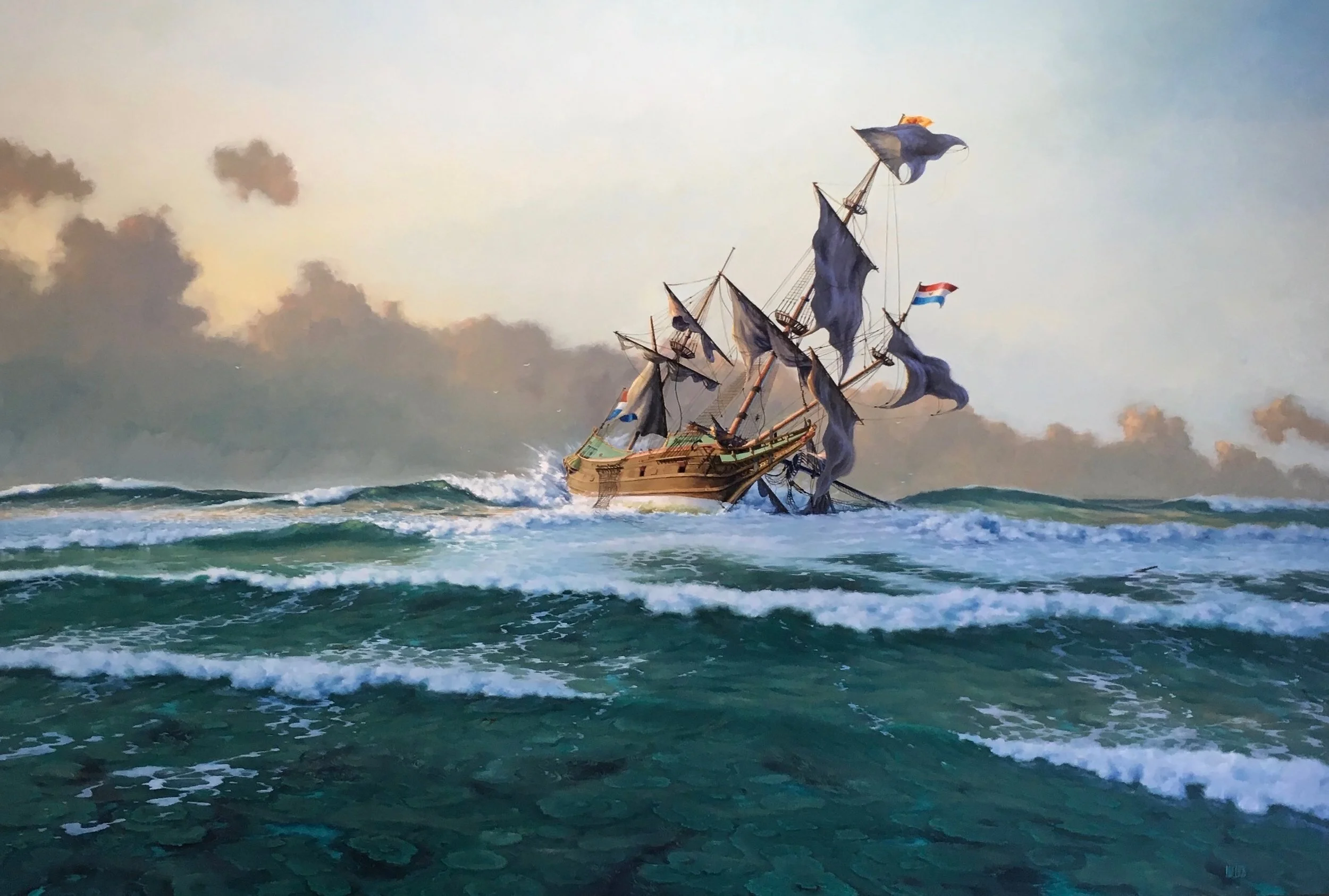 SOLD  | Batavia Aground: First Light