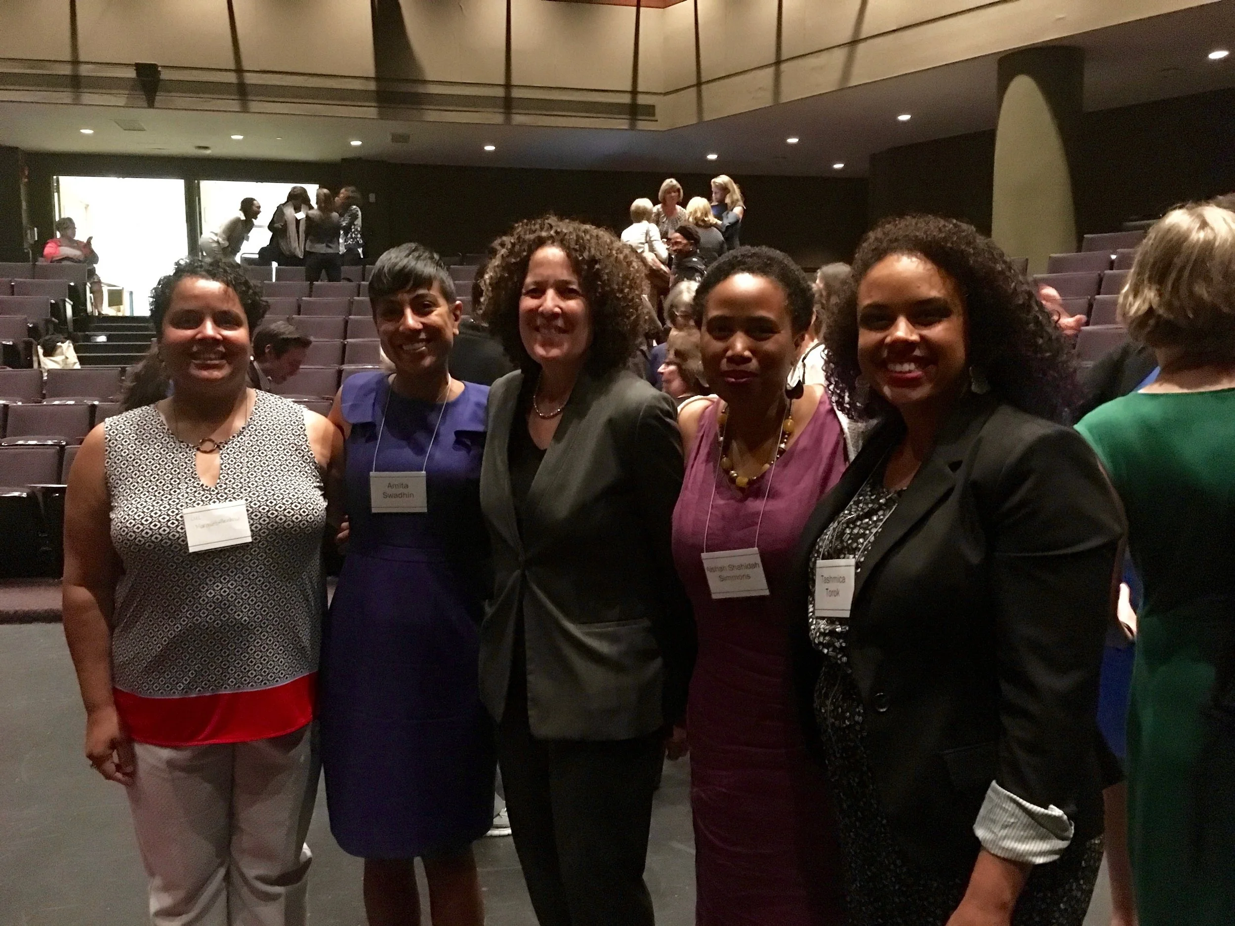 With Just Beginnings Collaborative Fellows and Ovw Director Bea Hanson at Reimagining, Reinvigorating and Moving Forward to End Sexual Assault, Domestic Violence, Dating Violence, and Stalking 