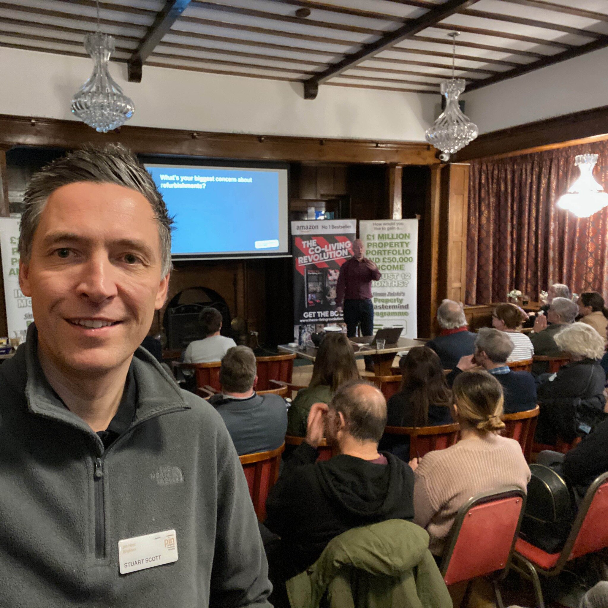 Another FULL HOUSE for Brighton pin property networking event. Come and join us at our next event Thu 18th May.

I am the host of Brighton pin networking event and we meet on the third Thursday of the month at East Brighton Golf Club. Each month we f