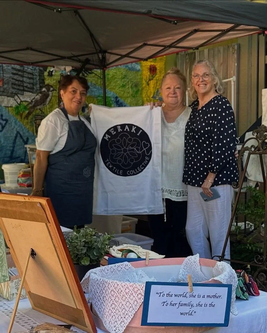 Stitchers Stories - Through Threads of Friendship
An Exhibition and Pop-up Market by The Meraki Textile Collective 🪡🩵

&ldquo;We &mdash; three friends &mdash; are beyond excited about our upcoming exhibition!
It&rsquo;s truly been a labour of love,