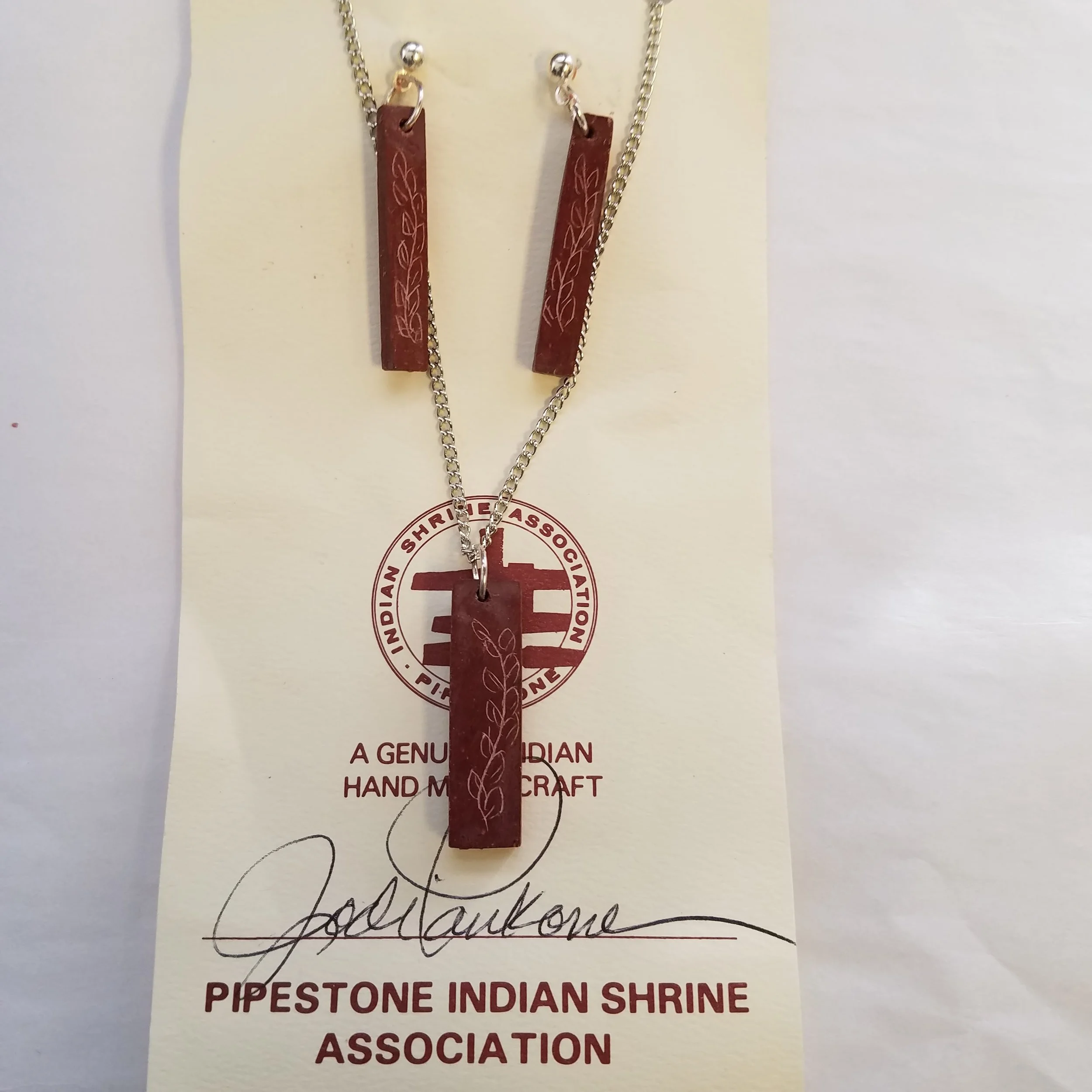 Rectangle Post Earring Necklace Set JP.jpg