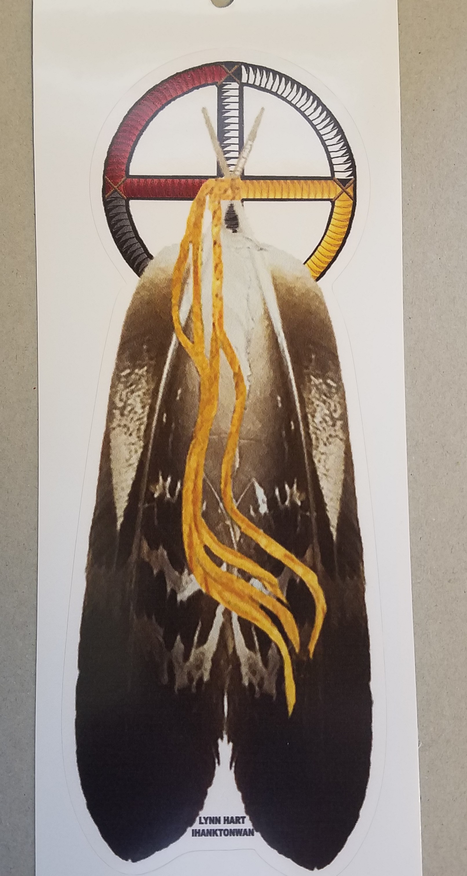 Feather Medicine Wheel Sticker.jpg