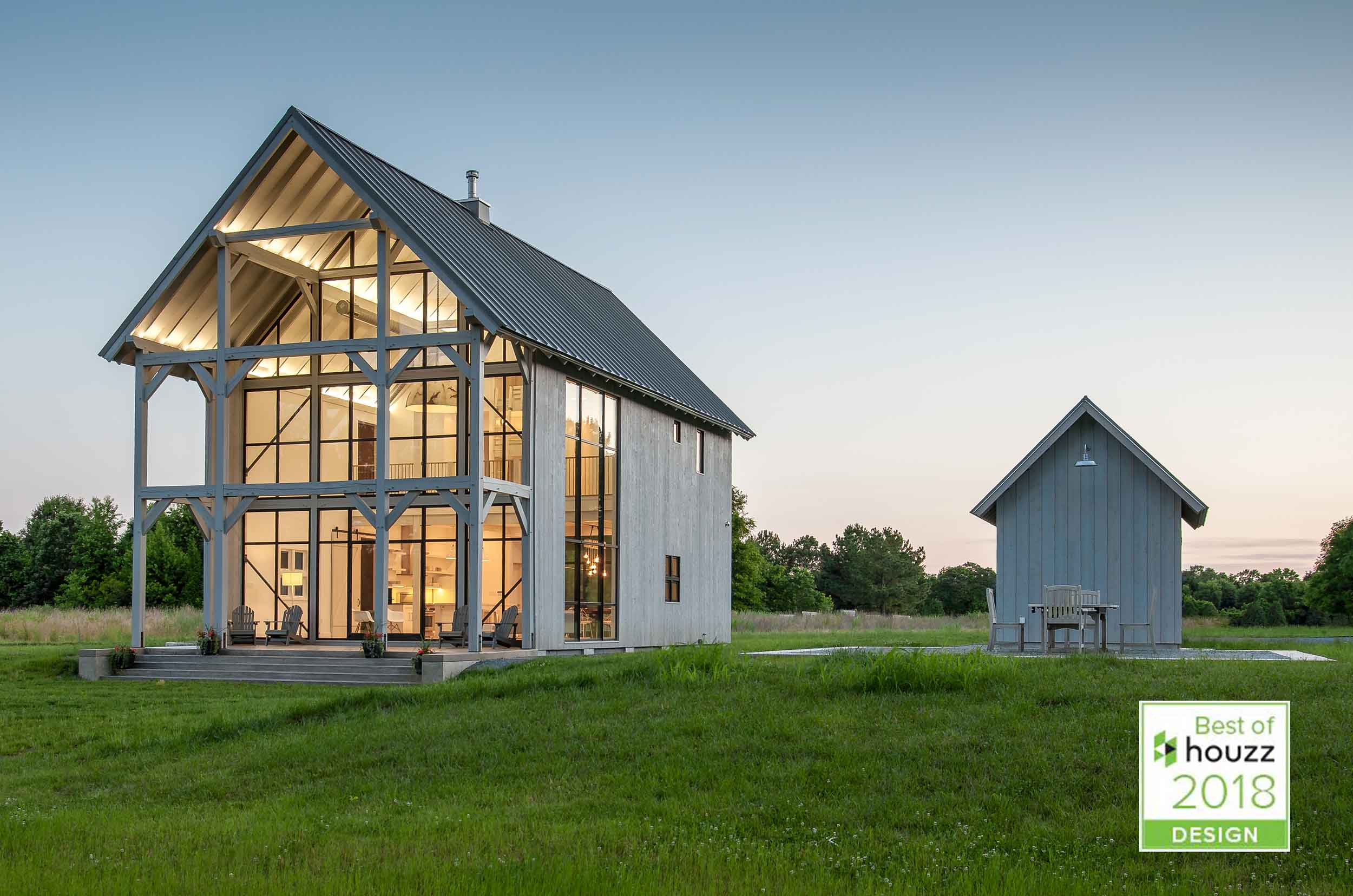 A Modern Barn Home With A Glass Wall Kimmel Studio Architects a-modern-barn-home-with-a-glass-wall-kimmel-studio-architects