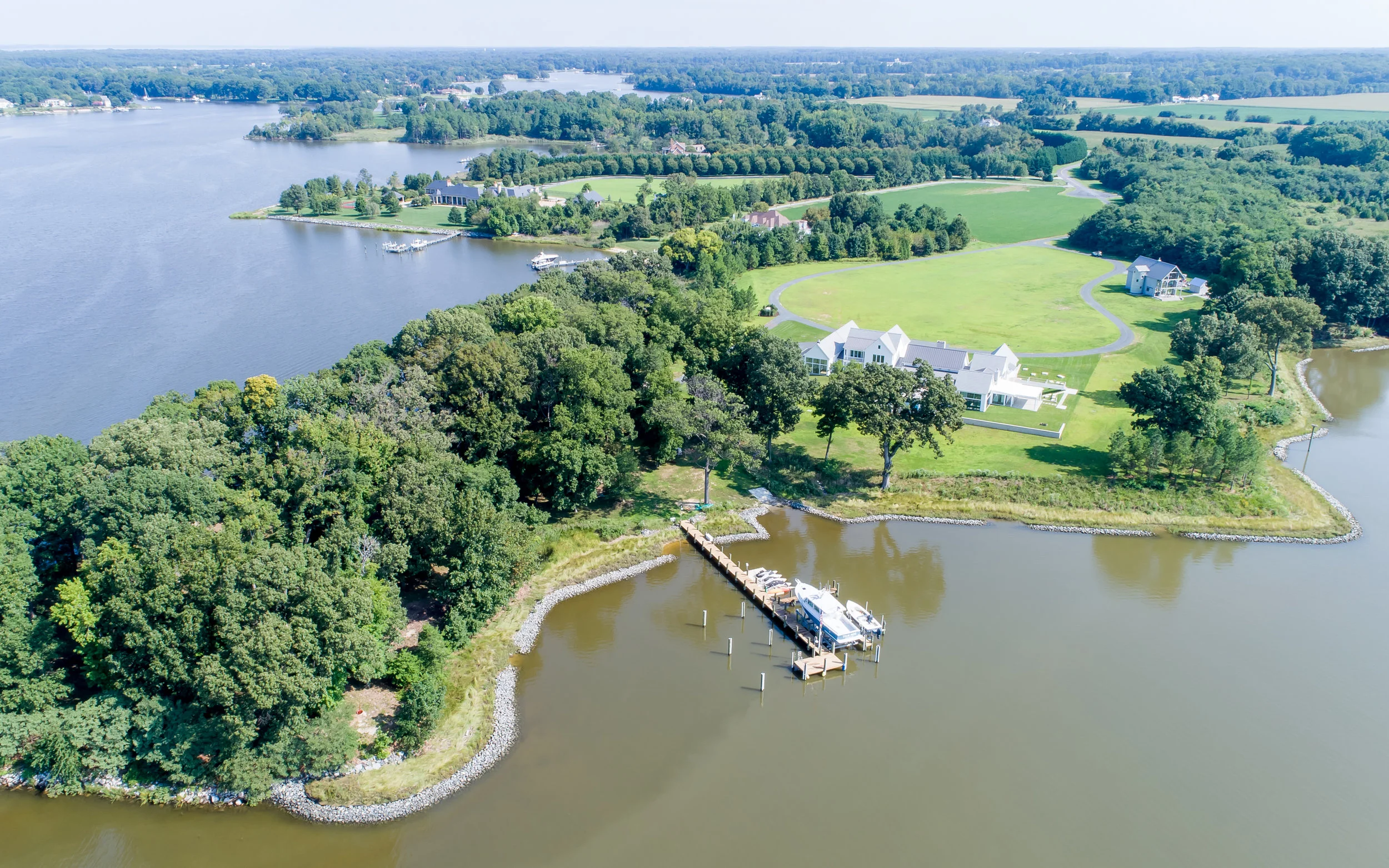 Kimmel Studio Farmhouse - aerial from Chesapeake Bay Watershed.jpg