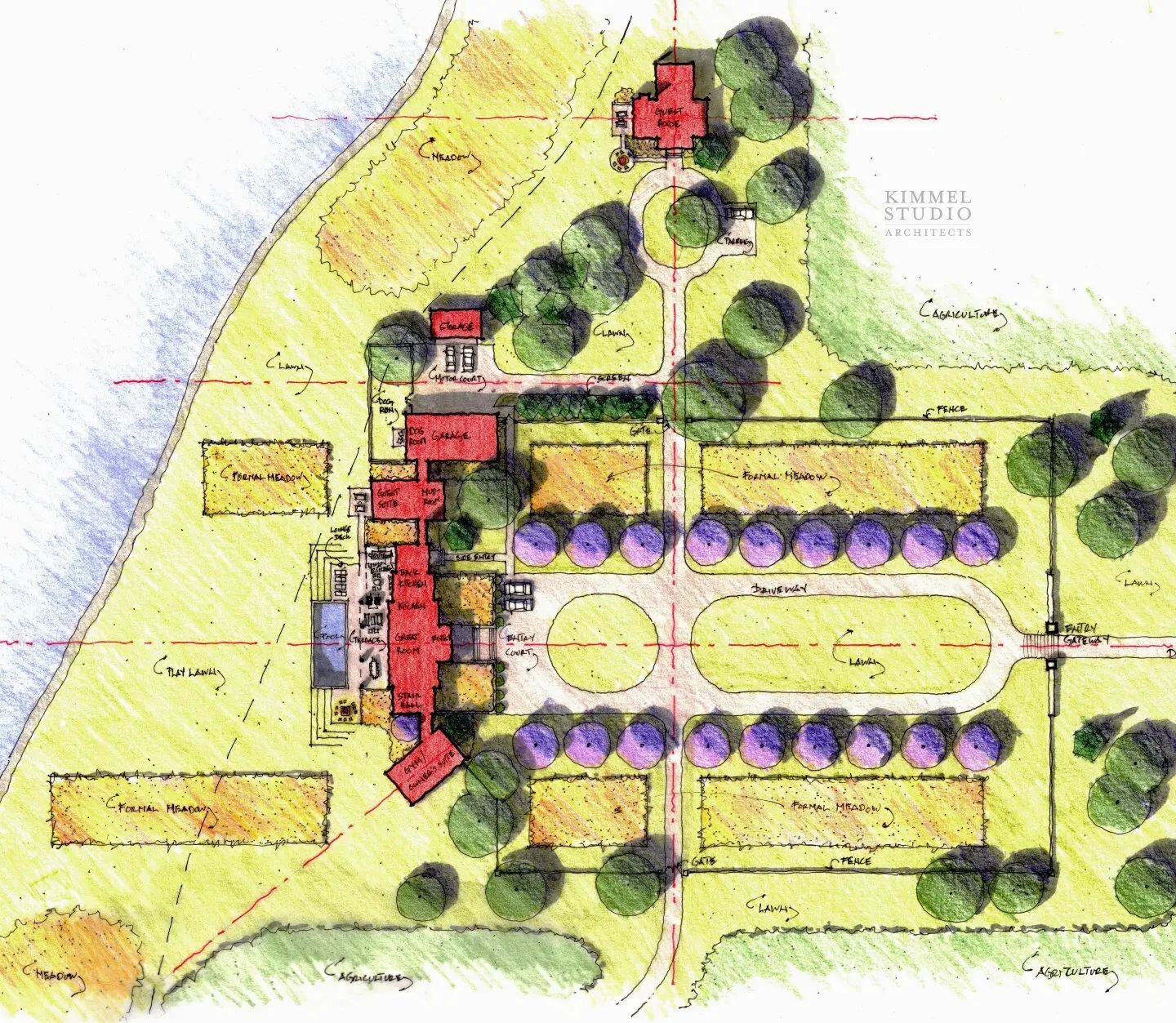 Master plan concept for a new waterfront estate!
#masterplan #landscapedesign #landscapeplan #farm #estate #kimmelstudiolandscape #kimmel #kimmelstidio #kimmelstudioarchitects