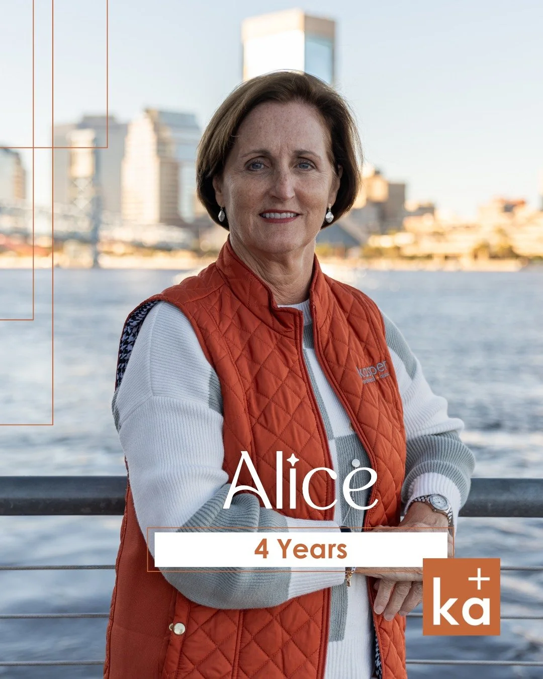 𝐂𝐞𝐥𝐞𝐛𝐫𝐚𝐭𝐢𝐧𝐠 𝟒 𝐘𝐞𝐚𝐫𝐬 𝐰𝐢𝐭𝐡 𝐀𝐥𝐢𝐜𝐞!

Alice&rsquo;s thoughtful approach and constant support have strengthened our design team and the projects she contributes to.

In her role as Interior Design Associate, she helps bring concep