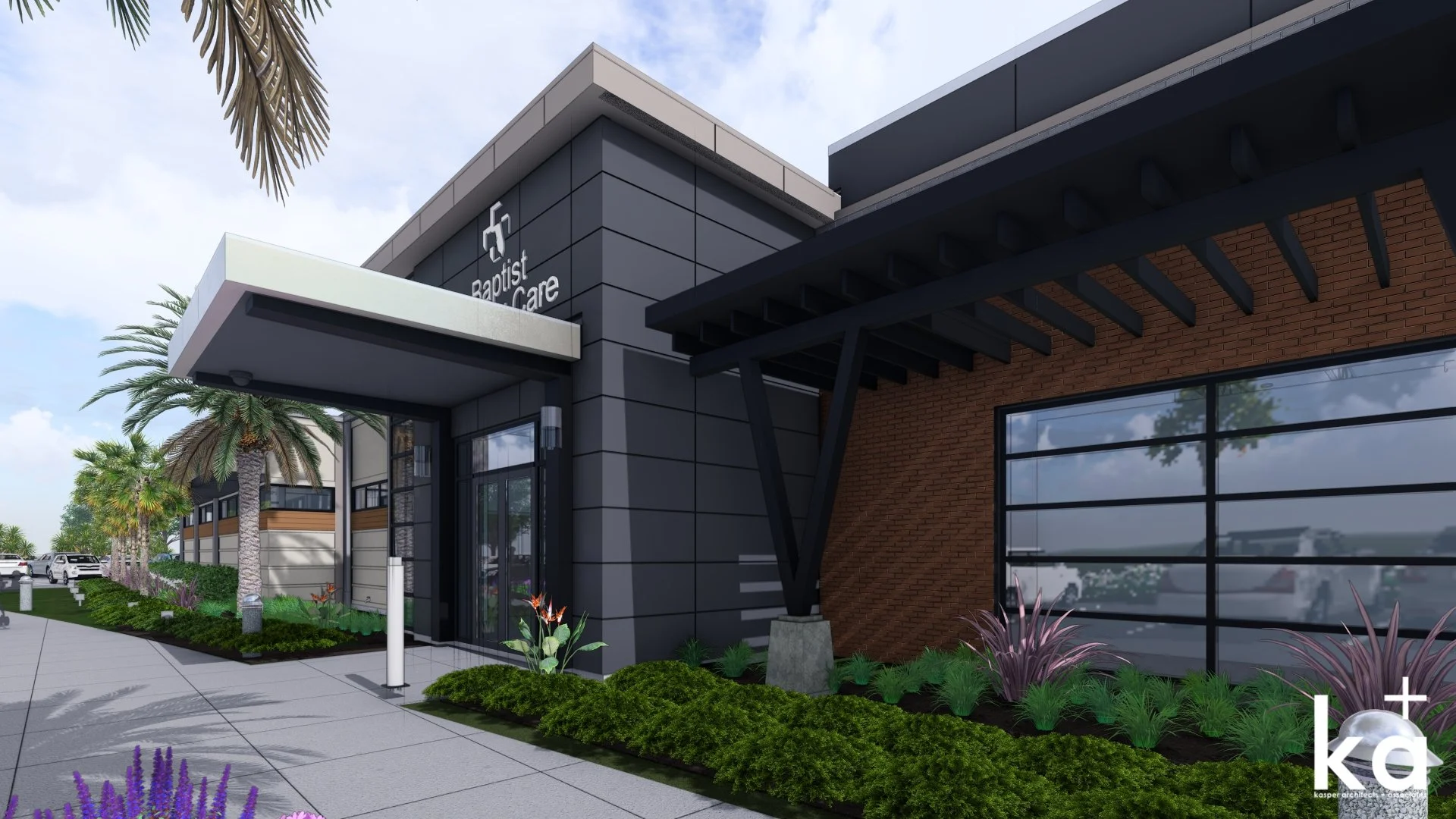 We are thrilled to share our latest collaboration with baptisthealthjx: a new 36,000-square-foot Medical Office Building in the heart of eTown.

Our team at kasper architects designed this facility with a focus on adaptability and community-centric c