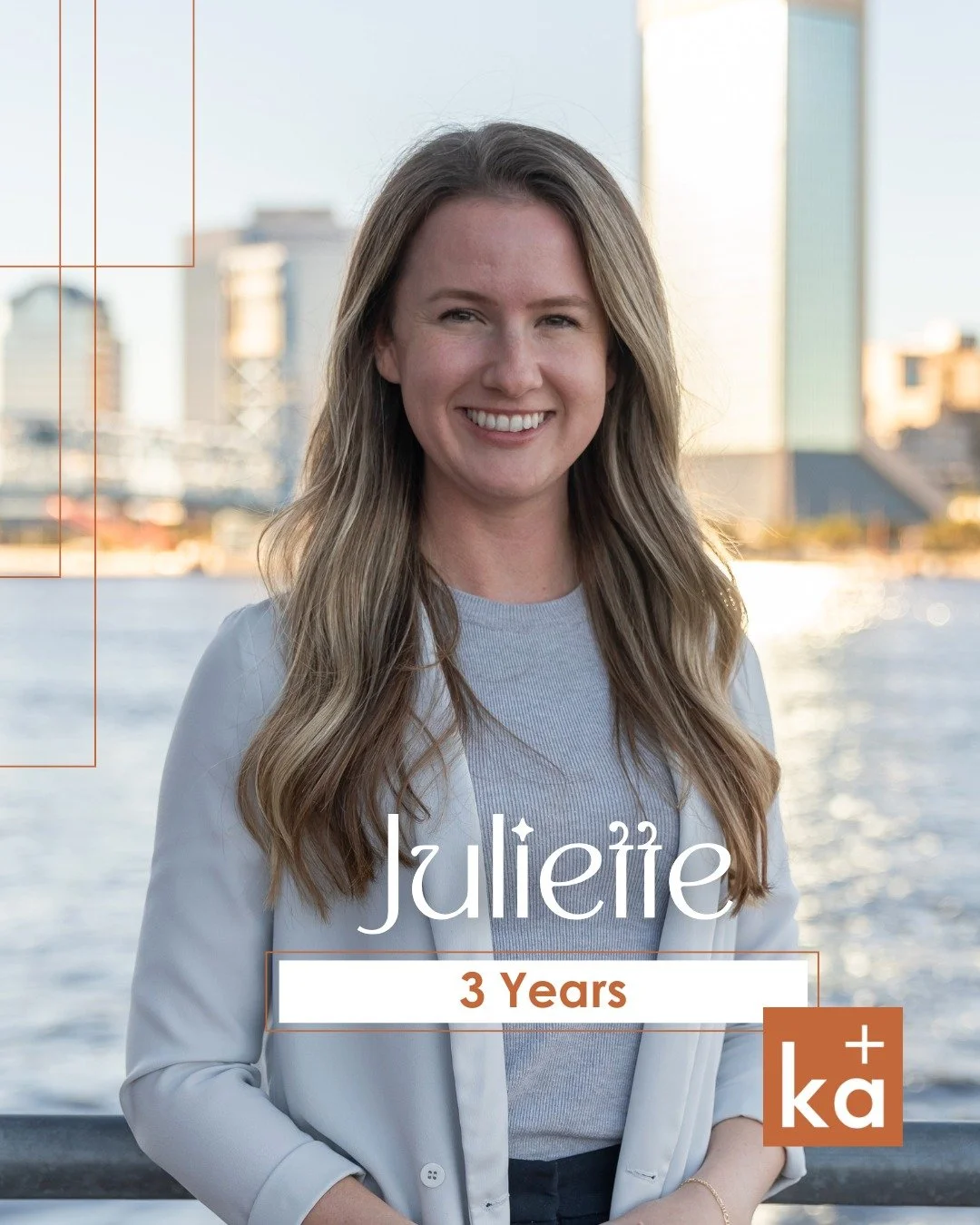 Today we celebrate 𝐉𝐮𝐥𝐢𝐞𝐭𝐭𝐞&rsquo;𝐬 𝟑-𝐲𝐞𝐚𝐫 𝐚𝐧𝐧𝐢𝐯𝐞𝐫𝐬𝐚𝐫𝐲 with kasper architects + associates.

In three years, Juliette has evolved into a 𝐝𝐫𝐢𝐯𝐢𝐧𝐠 𝐟𝐨𝐫𝐜𝐞 on our team. Over this past year, she has reached a 𝐡𝐢𝐠𝐡𝐞