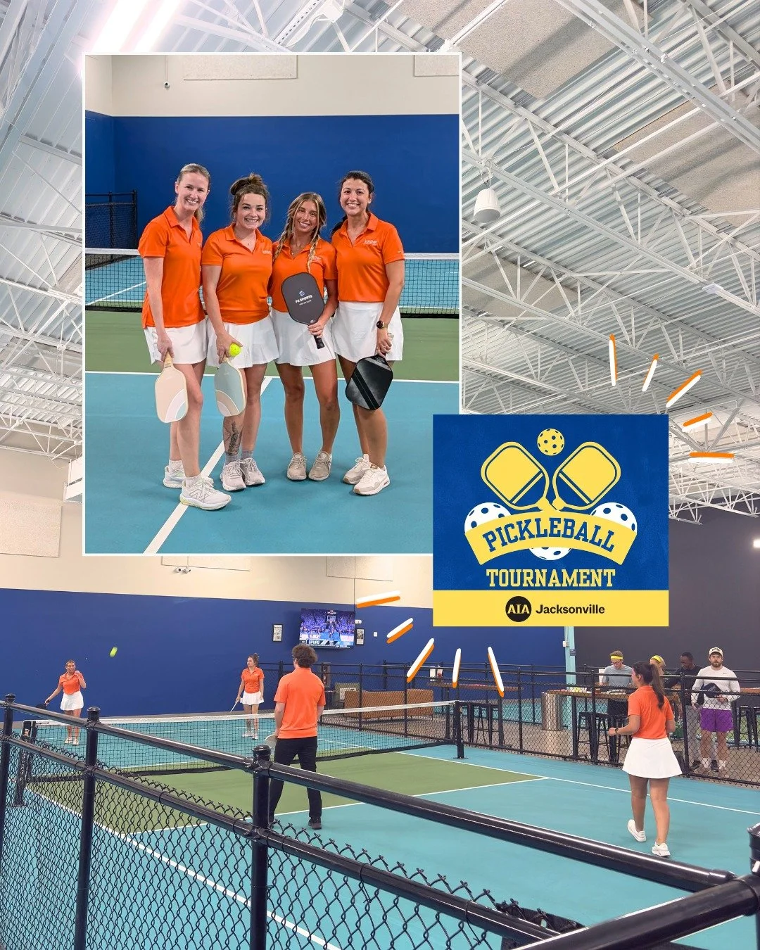 Serving up some fun last night at the AIA Jacksonville Pickleball Tournament! 🏓✨ Win or lose, we had a blast on the courts with our incredible local design community. Big thanks to AIA Jacksonville for bringing everyone together.

#AIAJax #Picklebal