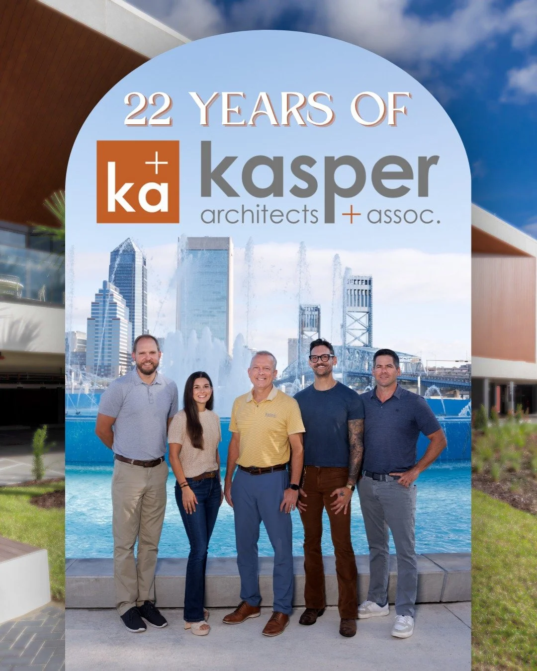 Throughout May, we&rsquo;ve been celebrating a major milestone - 𝟐𝟐 𝐲𝐞𝐚𝐫𝐬 𝐨𝐟 𝐤𝐚𝐬𝐩𝐞𝐫 𝐚𝐫𝐜𝐡𝐢𝐭𝐞𝐜𝐭𝐬! ✨

Over the last two decades, we&rsquo;ve grown from a vision into an industry leader, a journey that wouldn't be possible withou