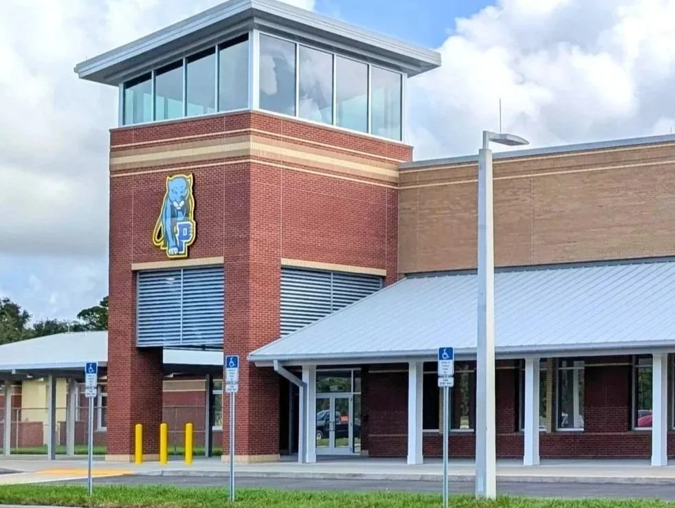 Exterior of Palatka Intermediate School
