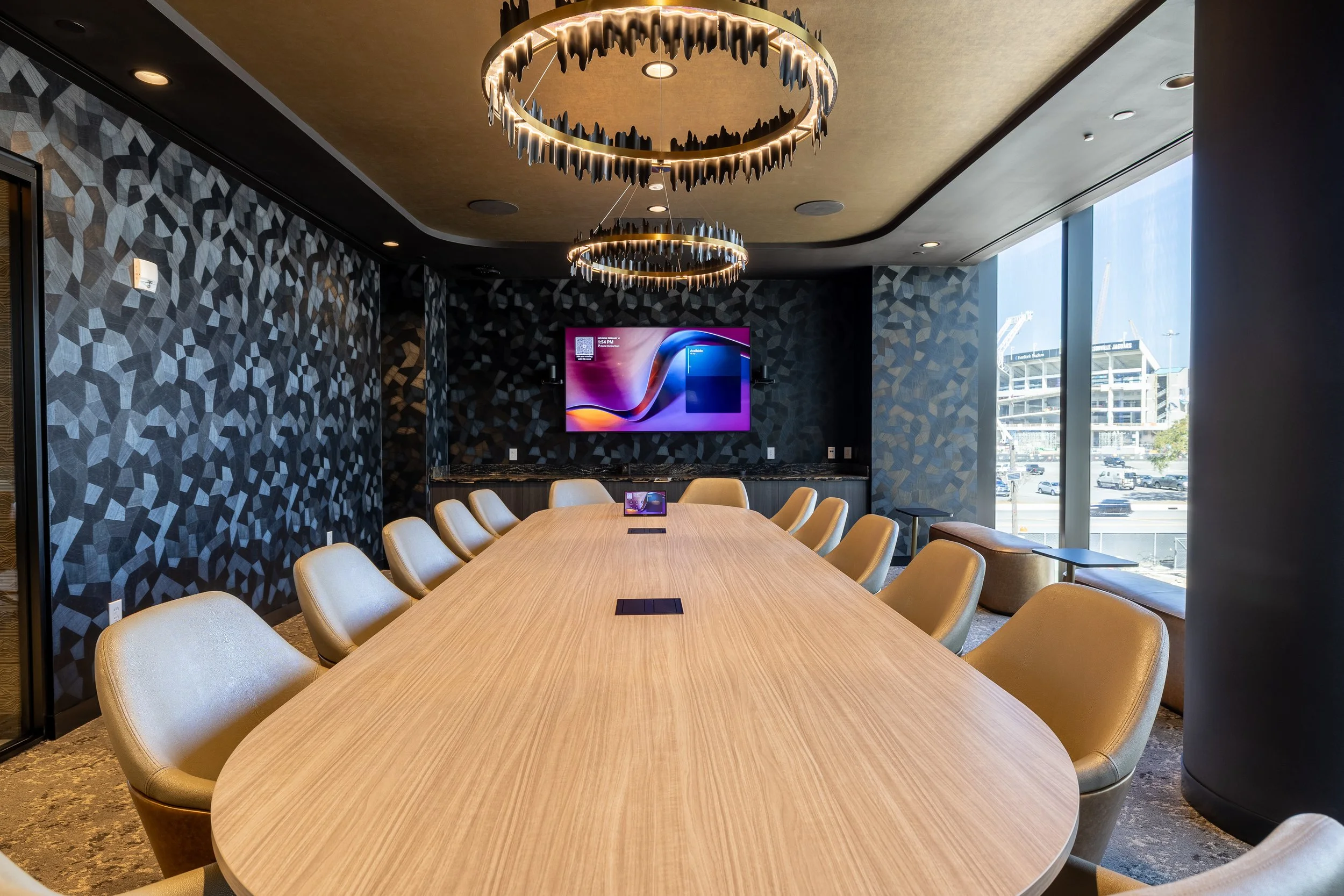 Professional Football Team office's conference room