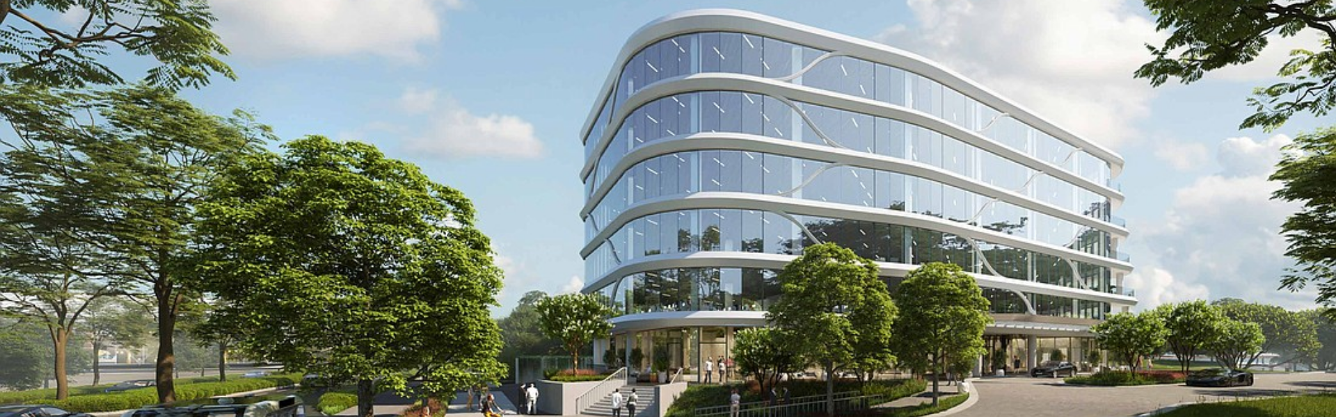 rendering of the building