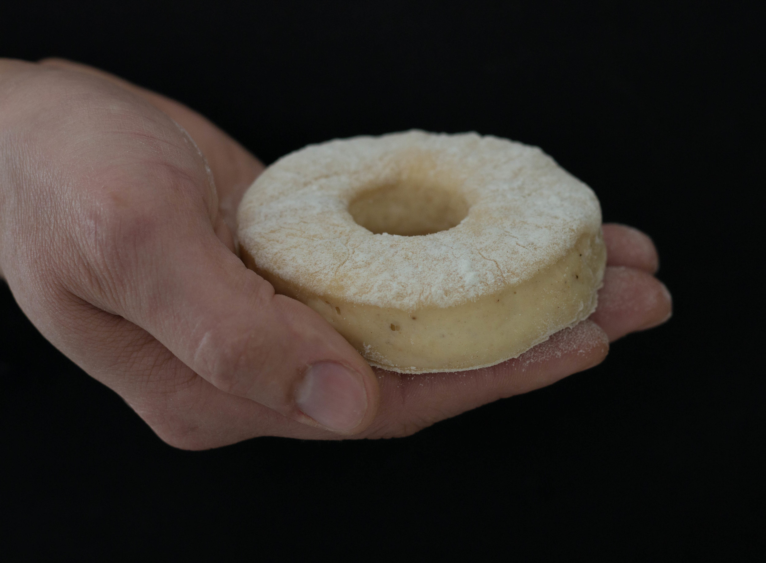 The dough at this point, is literally light as air. 