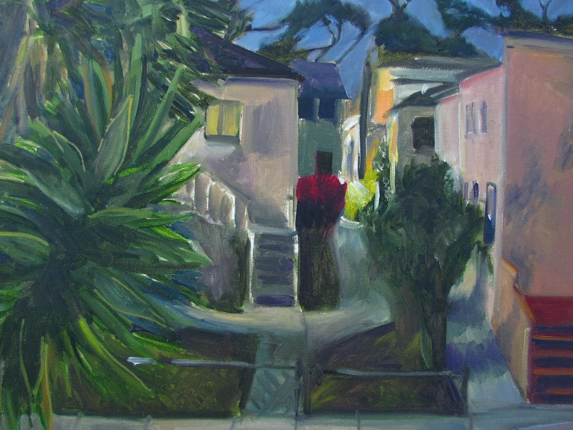  Neighborhood at Night &nbsp;  SOLD 