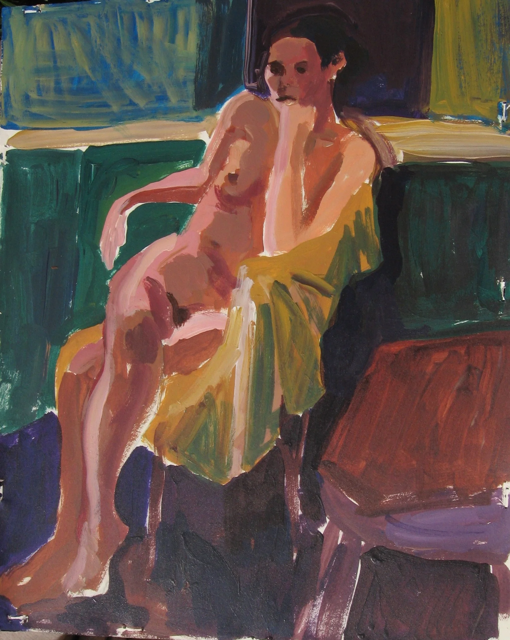  12 X 9 &nbsp;ACRYLIC / PAPER 