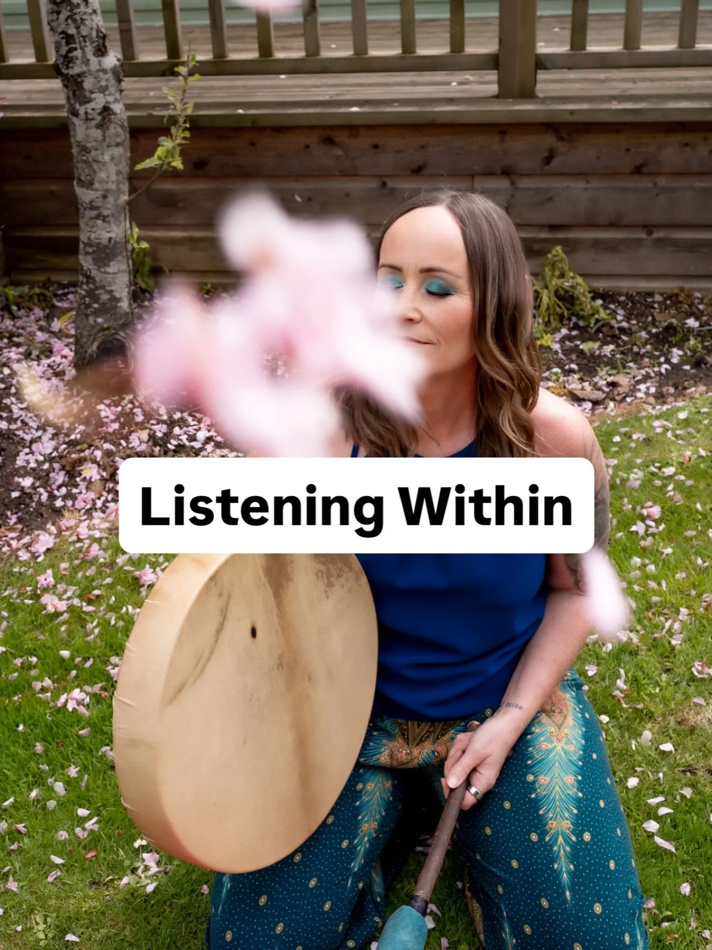 I&rsquo;ve been listening to the whispers within this last year.

It&rsquo;s not been easy, and I still get caught up in the thinking rather than the being.

But when I do manage to be, it feels so much more peaceful.

For as long as I can remember, 