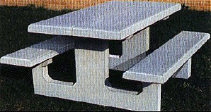 Rectangular Picnic Table