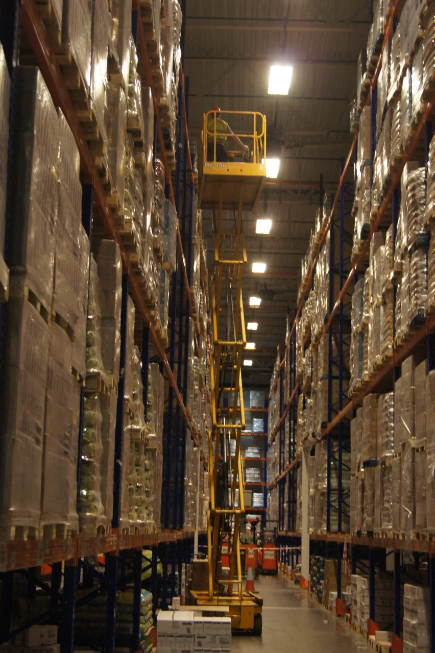 Stock Take or Physical Inventory traditionally done using forklifts