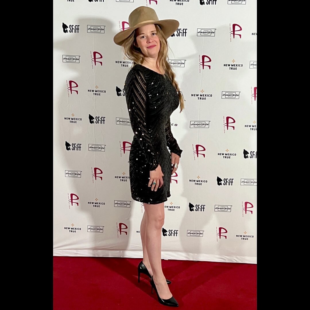 Amy Violette at the Opening Night Gala for the 2022 Santa Fe International Film Festival.