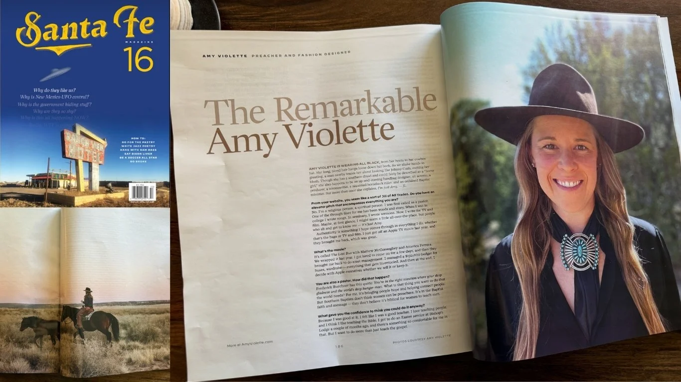 Santa Fe Magazine, "The Remarkable Amy Violette" | Issue 16, 2025.