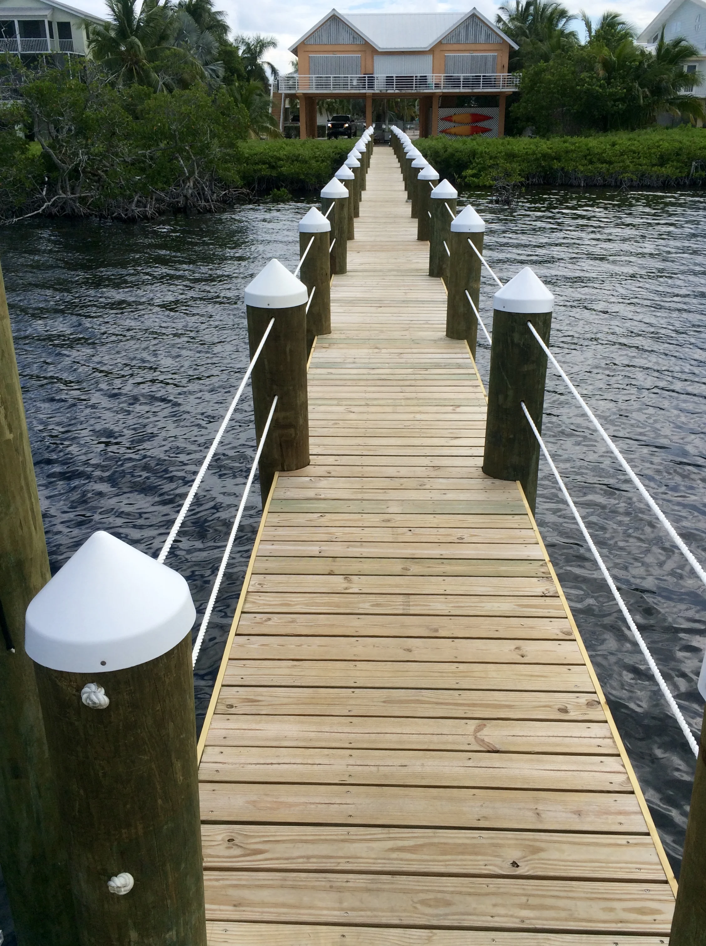 250' Wood Pier in Key Largo, Florida