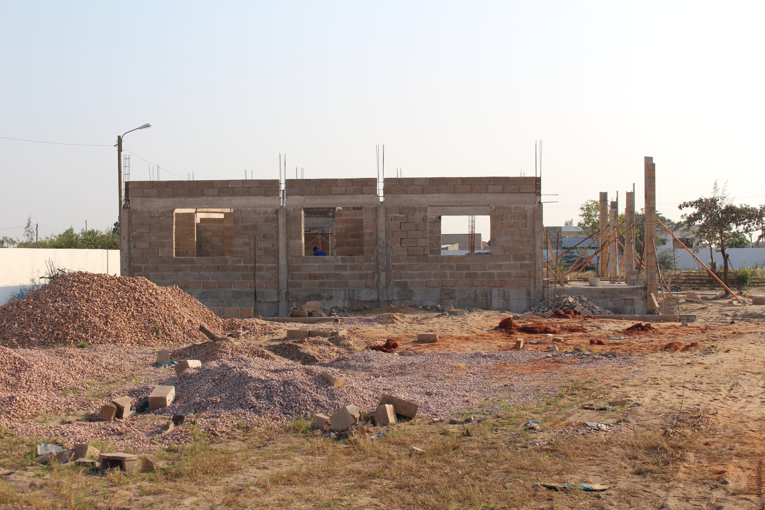 Main Laboratory under construction (July 2016)