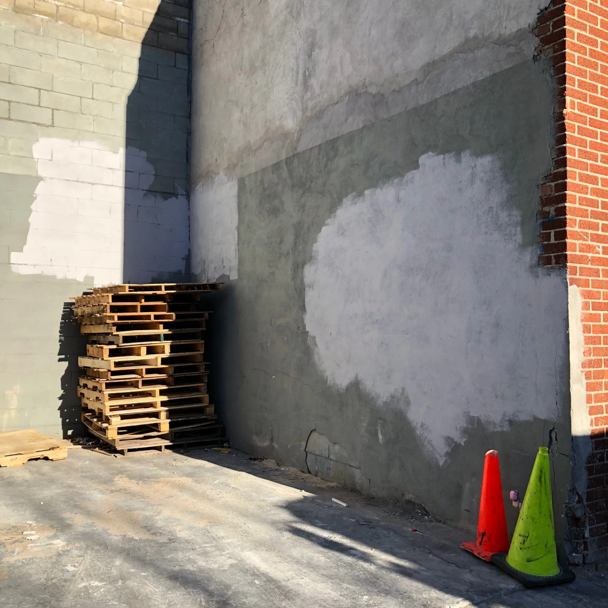  This is a spot I walk by on a fairly regular basis. But I’m still surprised every time I come up to it. . .just before that brick wall, before I can actually see the place, the anticipation builds and I wonder what the light will be like? What kind 