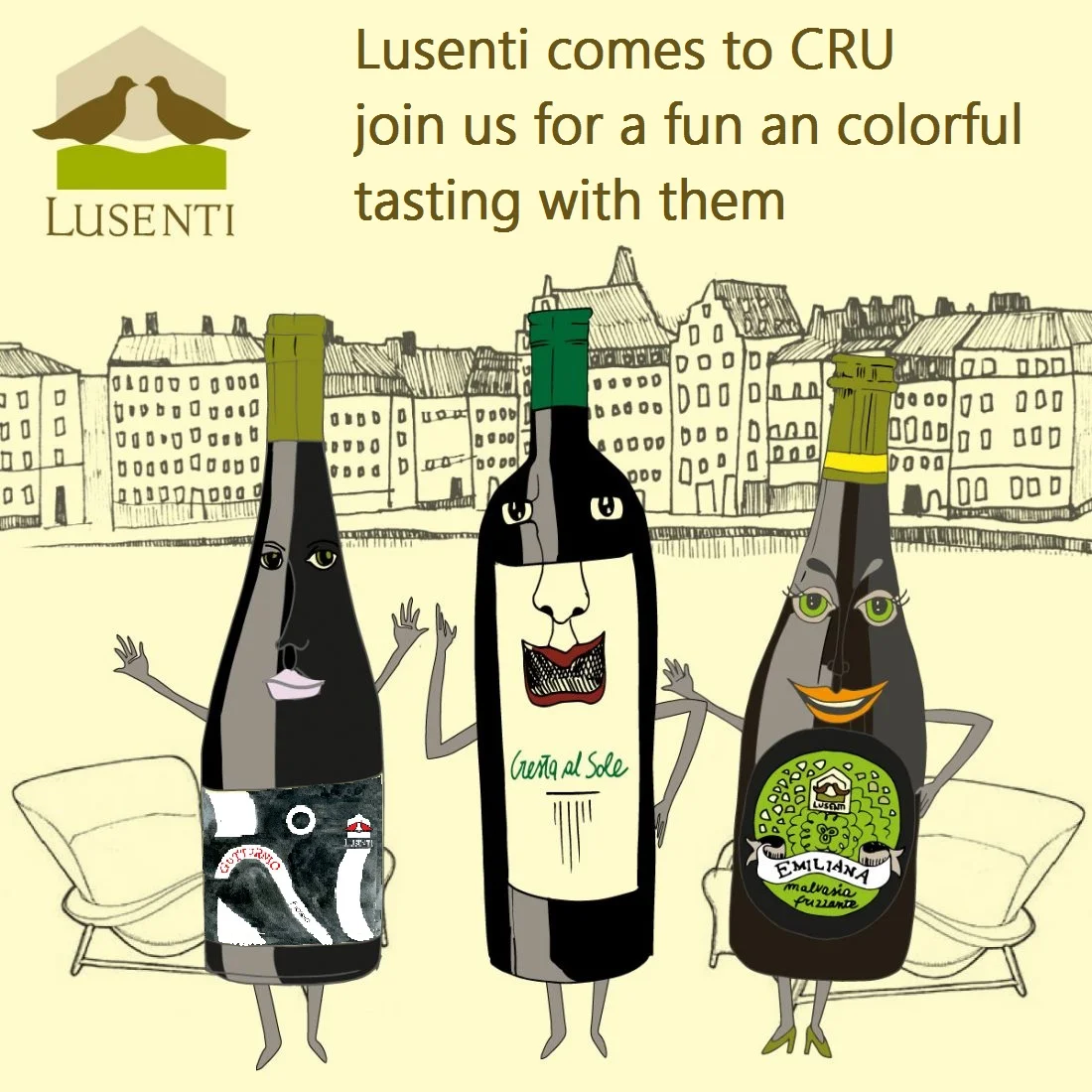 Lusenti Wines Tasting