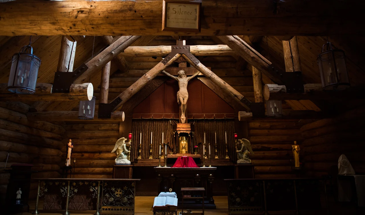 The chapel attached to where the sisters live, there they go to pray and devote love to their lordat Children of Mary in Newark, Ohio, on September 19, 2016. Whenever someone new comes to visit they take them there directly, “please come visit out lord,” they ask. 