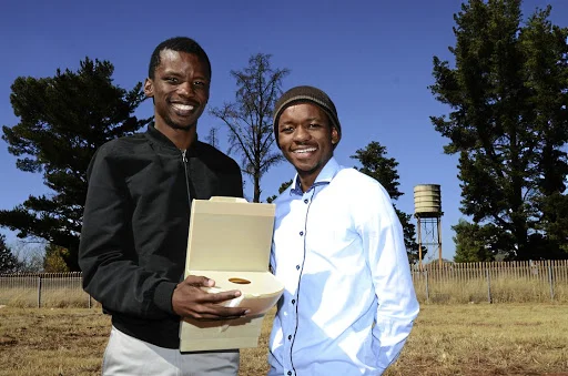 Engineers Mogale Maleka and Tumelo Pule have come up with hydroponic farming system that will change the future of agriculture in SA. Image: Mduduzi Ndzingi