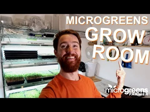 Microgreens Grow Room Setup and Supplies (Copy)