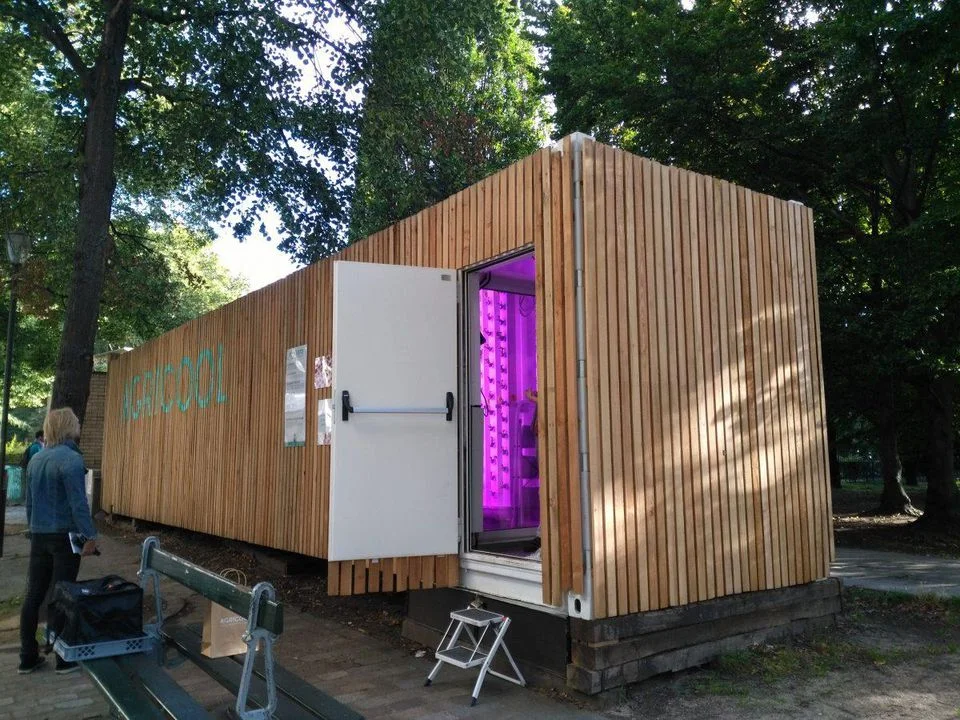 A cooltainer in Bercy, ParisAGRICOOL
